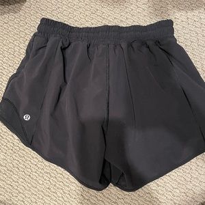 Black lululemon shorts